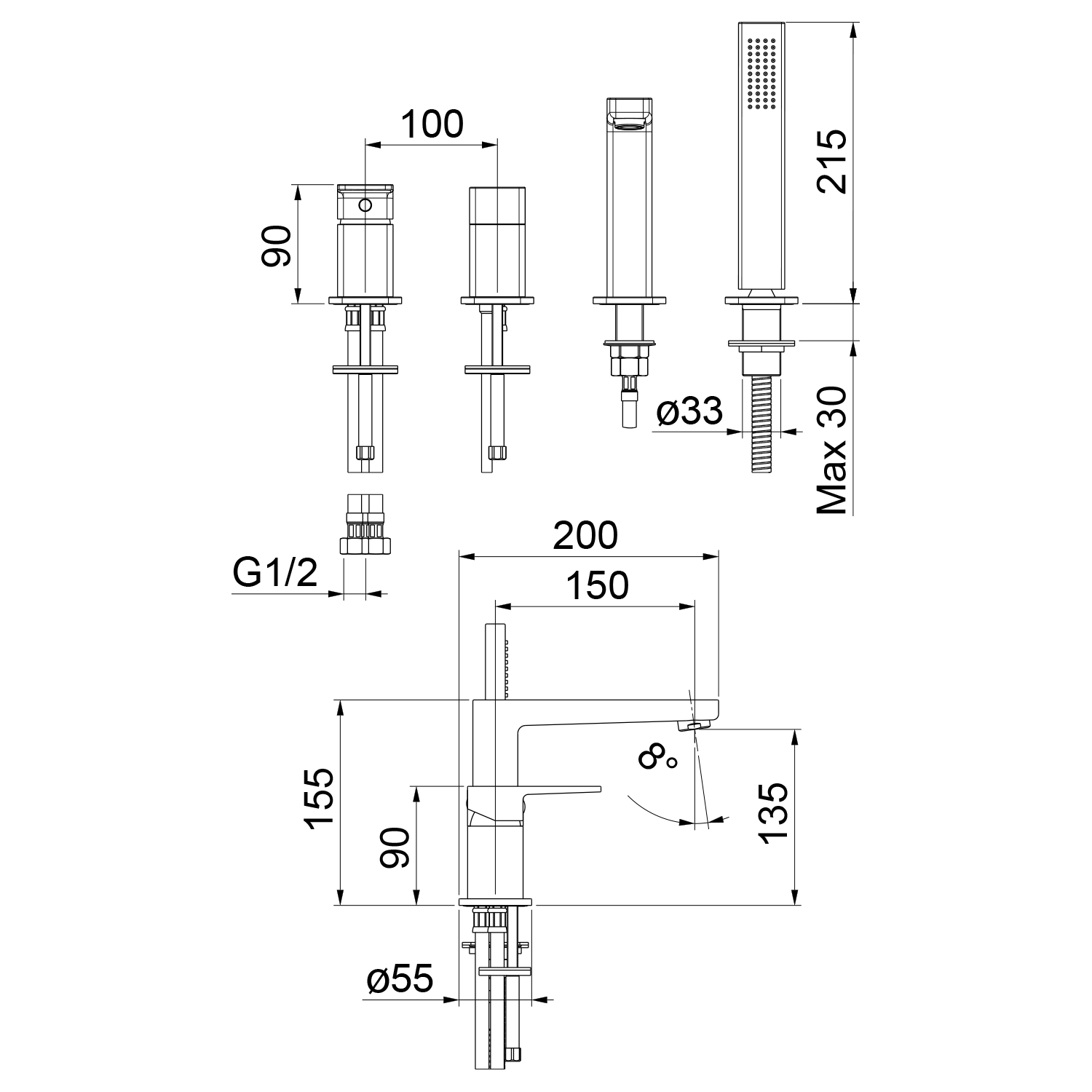 TI052B Rysunek techniczny