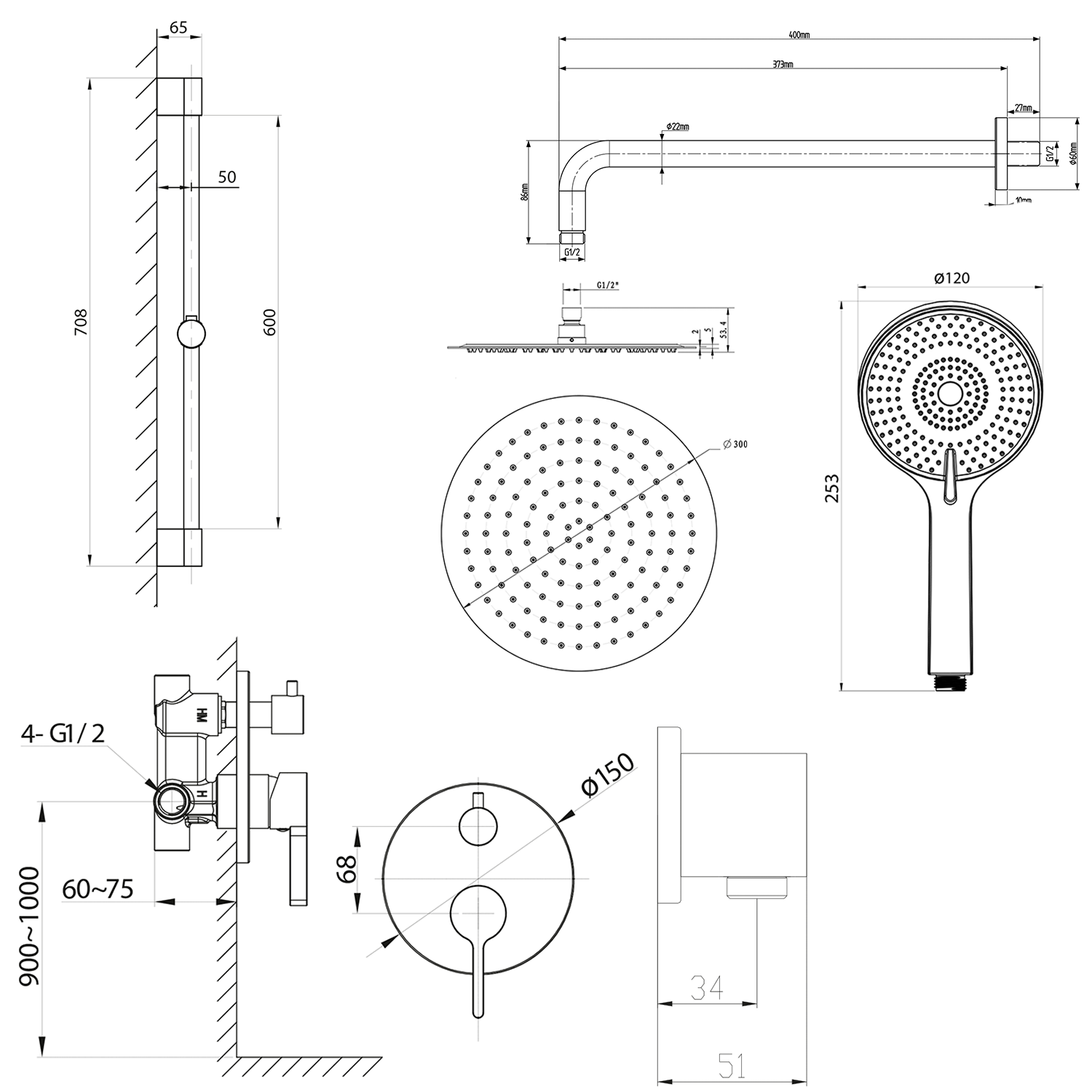 AF042B-02 Rysunek techniczny