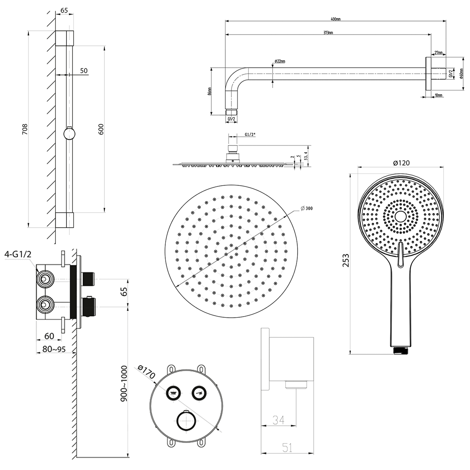 RP032B-02 Rysunek techniczny