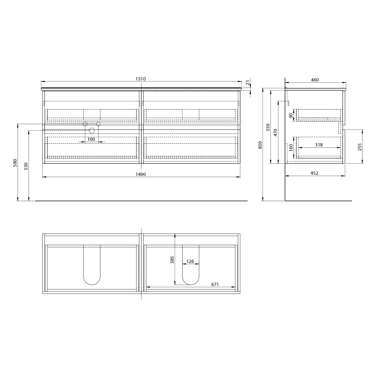 PN165 Rysunek techniczny