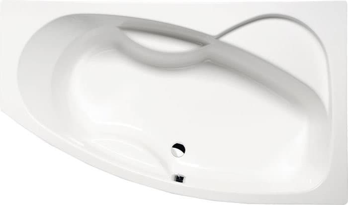 MAMBA 160 R wanna asymetryczna 160x95, prawa biała