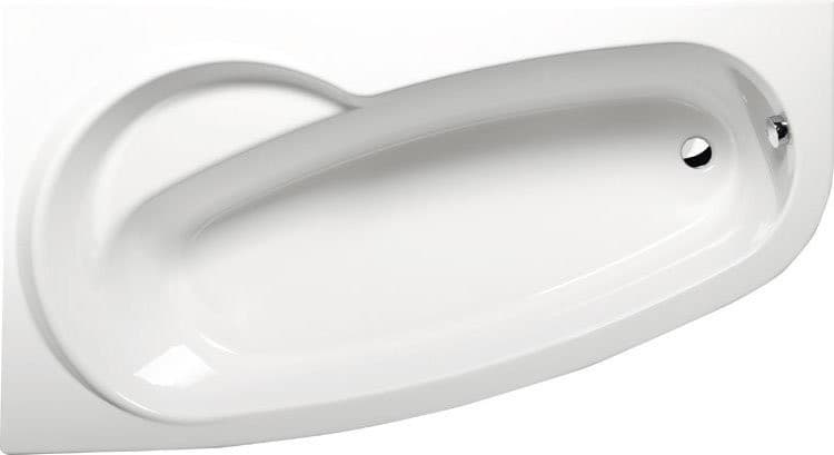 NAOS 180 L asymetryczna wanna 180x100cm, lewa, biała