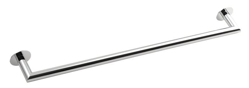 CIRCLE wieszak na ręcznik do szkła, chromowany 650x70mm