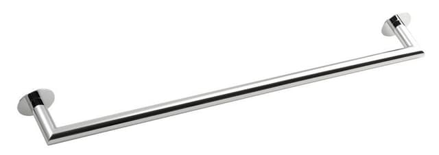 CIRCLE wieszak na ręcznik do szkła, chromowany 650x70mm