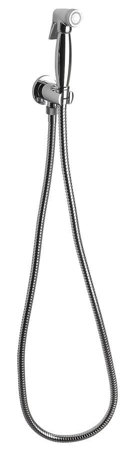 Prysznic bidetowy retro z wężem i uchwytem, chrom