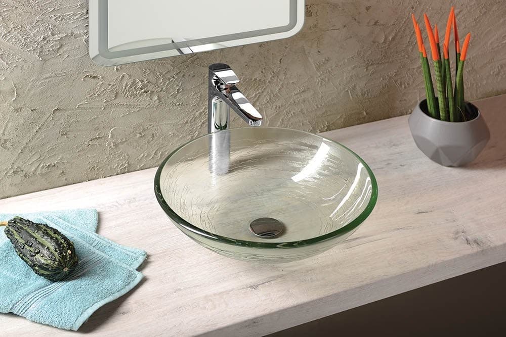 CORNELI wysoka bateria umywalkowa z wylewką 180 mm