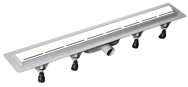 ROAD odpływ liniowy plastikowy z rusztem ze stali nierdzewnej, 820 mm