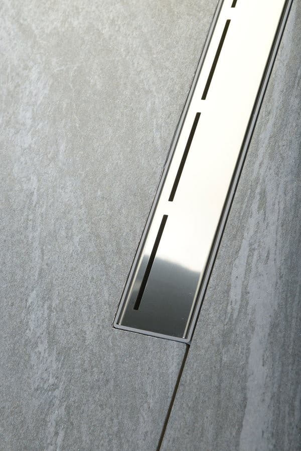 ROAD odpływ liniowy plastikowy z rusztem ze stali nierdzewnej, 820 mm