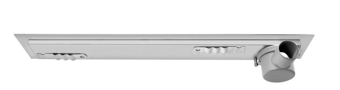 KROKUS odpływ liniowy z rusztem przyściennym 860x122 mm