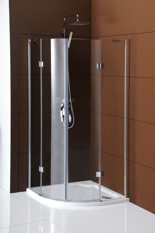 LEGRO półokrągła kabina prysznicowa 2-drzwiowa 1000x1000mm