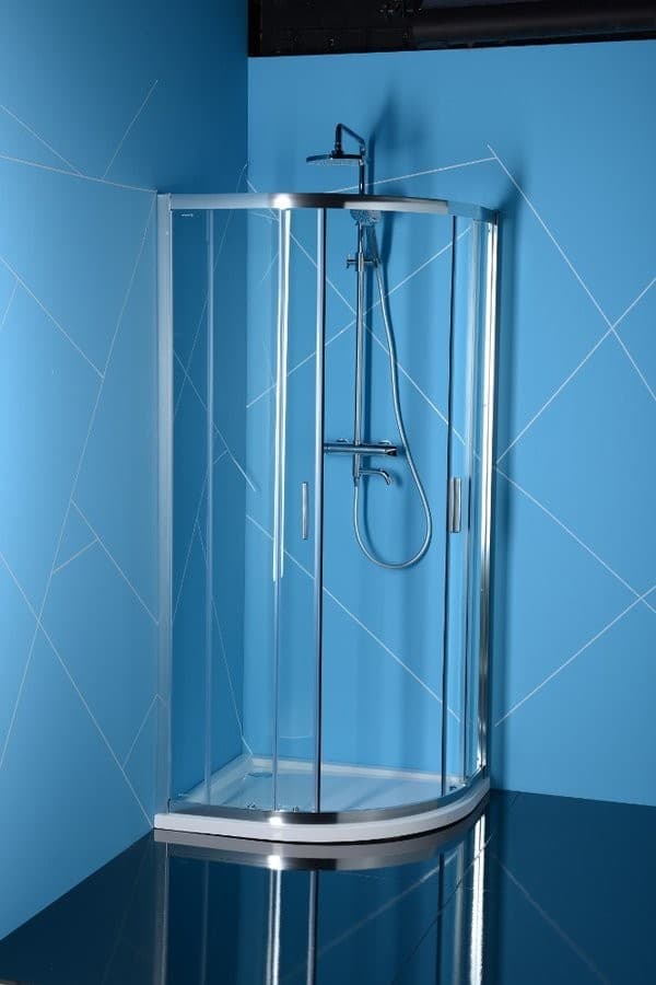 EASY LINE kabina prysznicowa półokrągła 900x800mm