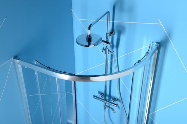 EASY LINE półokrągła kabina prysznicowa 1000x800mm, szkło czyste