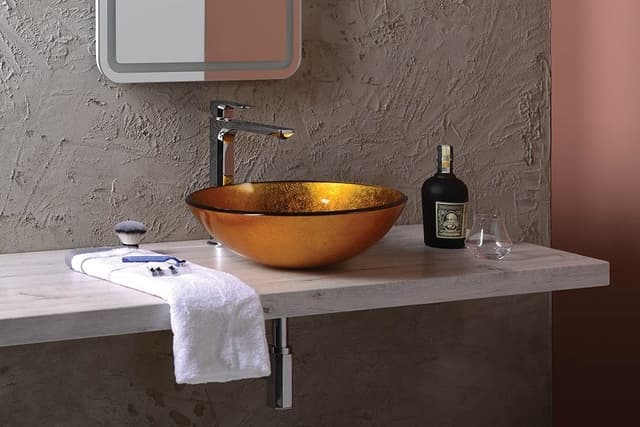 SPY Bateria umywalkowa wysoka z przedłużoną wylewką (chrom)