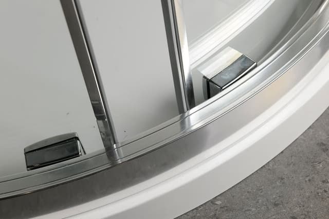 LUCIS LINE półokrągła kabina prysznicowa 100x100 cm