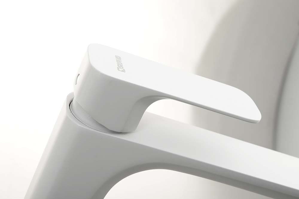 SPY wysoka bateria umywalkowa z przedłużoną wylewką