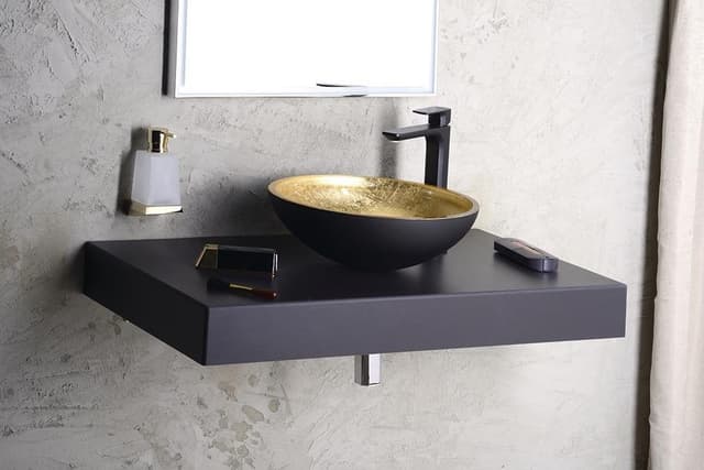 SPY wysoka bateria umywalkowa z przedłużoną wylewką matowa