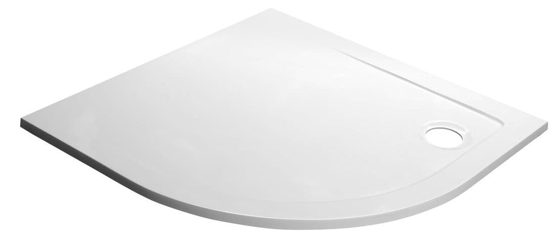 AKCE półokrągła kabina prysznicowa 900x900mm, szkło BRICK