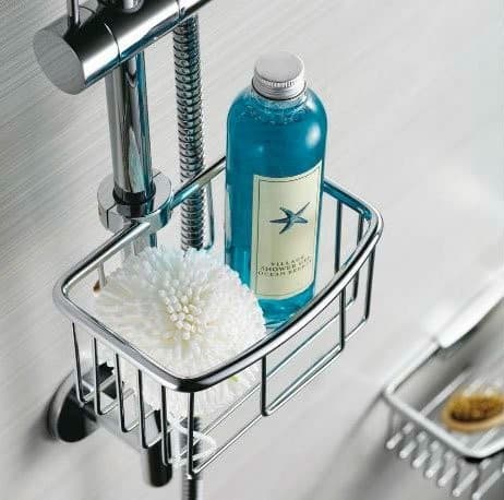 SMART półka prysznicowa na drążek 18-25mm, chrom