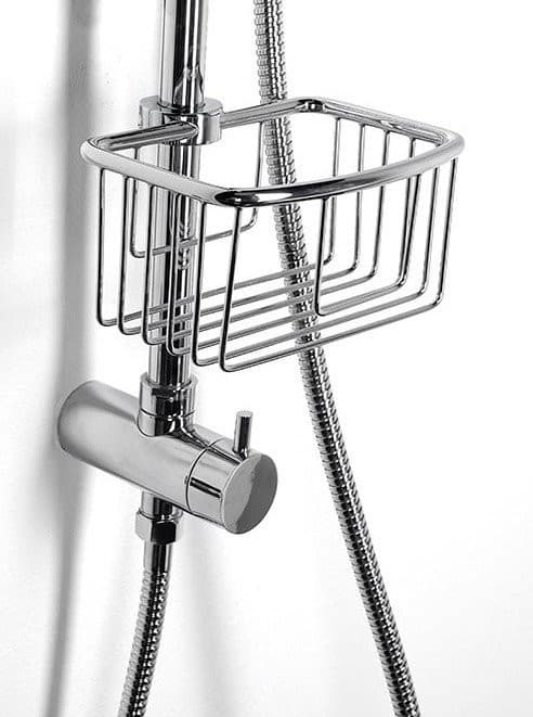 SMART półka prysznicowa na drążek 18-25mm, chrom