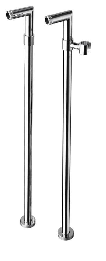 Podłączenie do instalacji baterii wannowej wolnostojącej, chrom