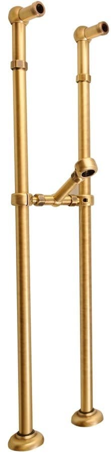 ANTEA podłączenie do baterii wannowej wolnostojącej, brąz (para)