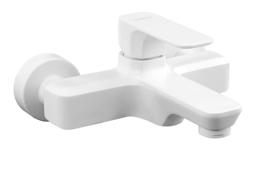 SPY bateria wannowa naścienna, matowa, bez węża i rączki