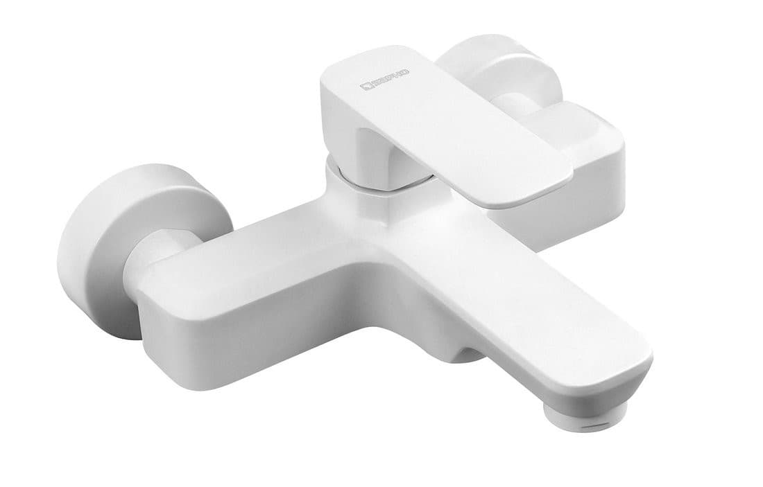 SPY bateria wannowa naścienna, matowa, bez węża i rączki