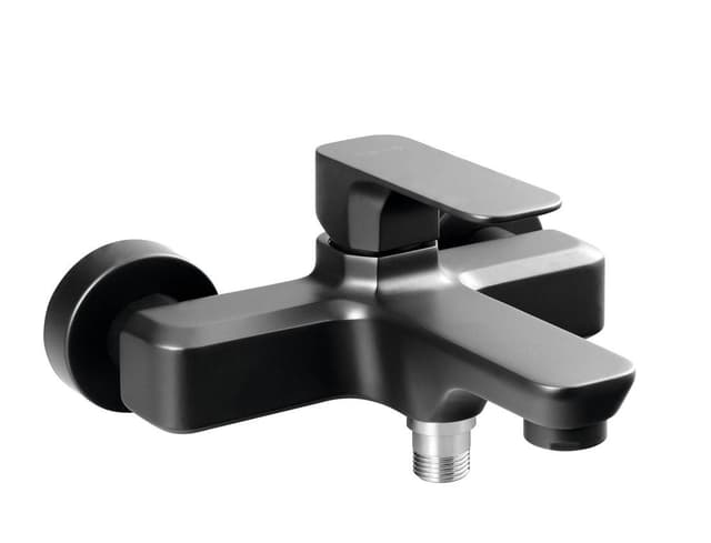 SPY bateria wannowa bez węża prysznicowego, matowa czarna