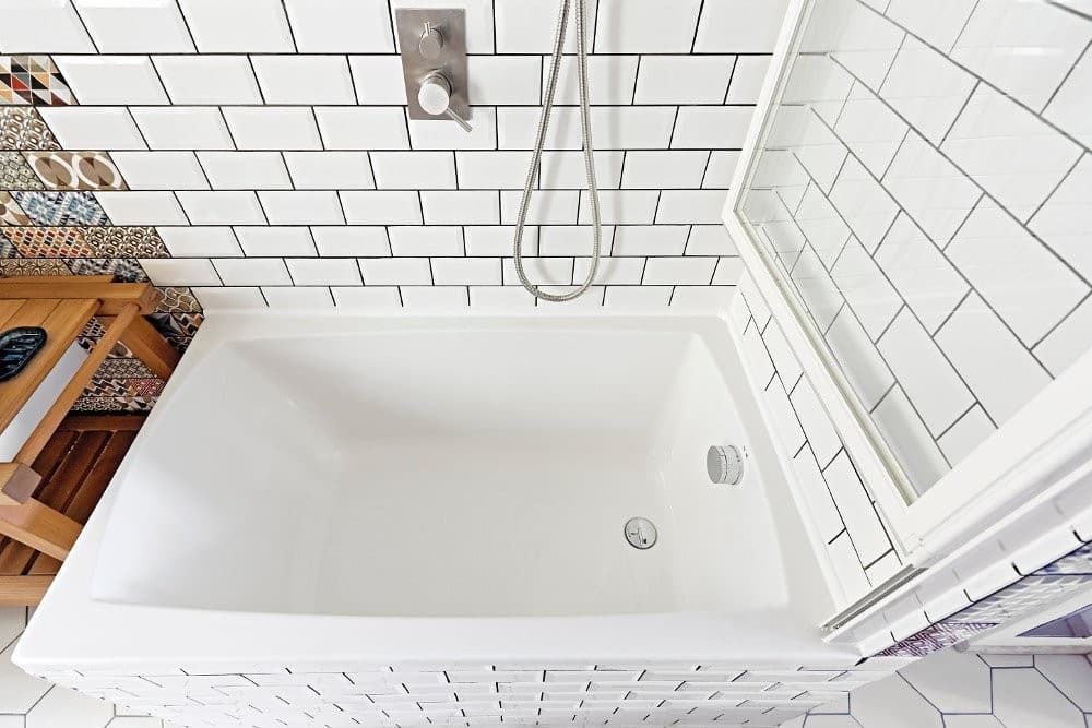 MINIMAL podtynkowa bateria prysznicowa 2-funkcyjna stal nierdzewna