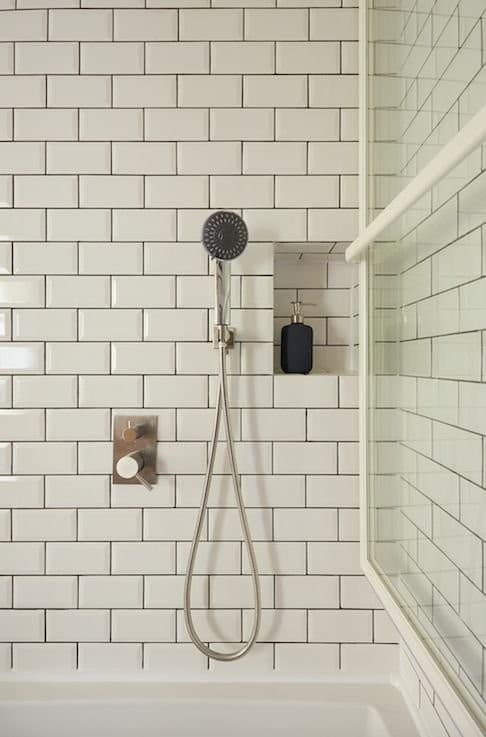 MINIMAL podtynkowa bateria prysznicowa 2-funkcyjna stal nierdzewna