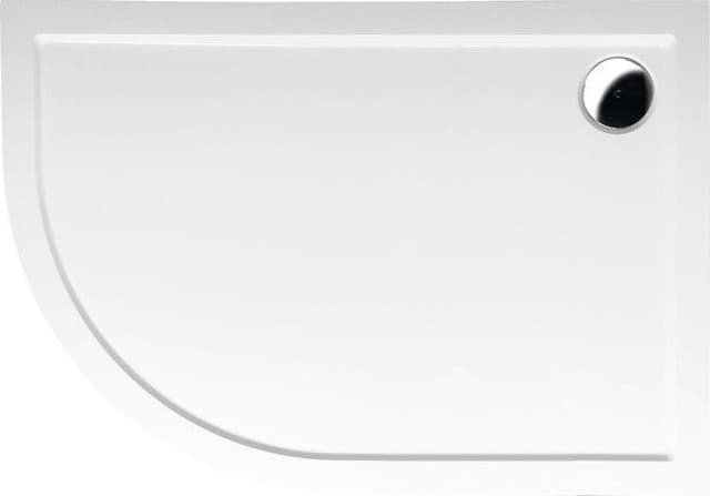 RENA R brodzik kompozytowy półokrągły 120x90cm (R550)