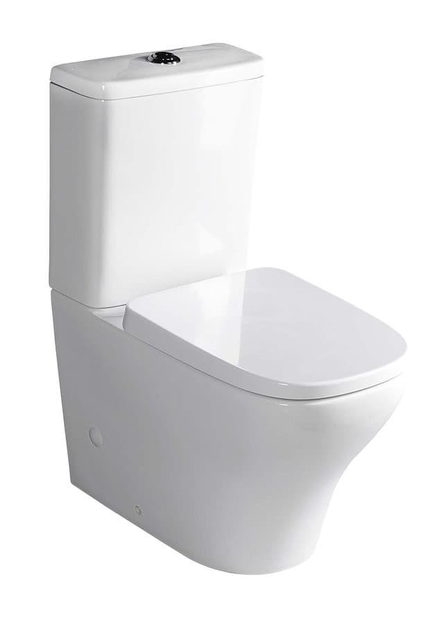 BELLO RIMLESS WC kompakt, odpływ poziomy/pionowy