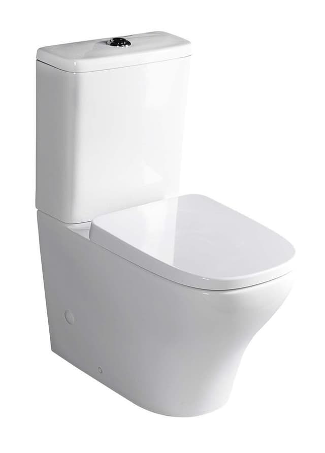 BELLO RIMLESS WC kompakt, odpływ poziomy/pionowy