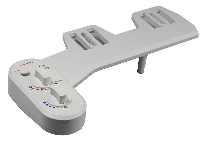 EASY CLEANING bidet pod deskę WC, zasilanie zimną i ciepłą wodą