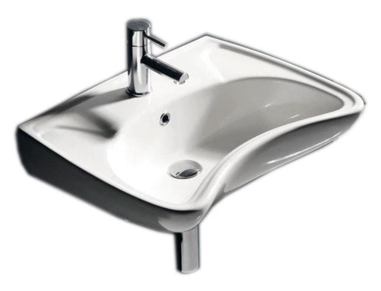 HANDICAP umywalka ceramiczna dla niepełnosprawnych 59x45,5cm