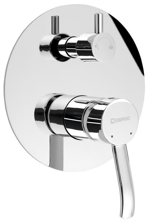 LUKA podtynkowa bateria prysznicowa, 2 funkcje, chrom