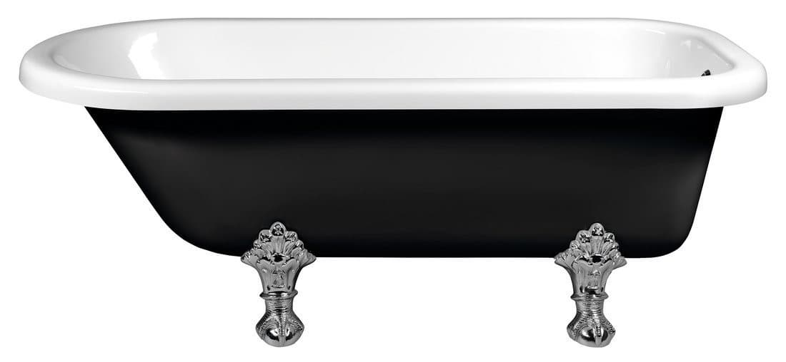 FOXTROT wanna wolnostojąca 170x75cm, chromowane nogi