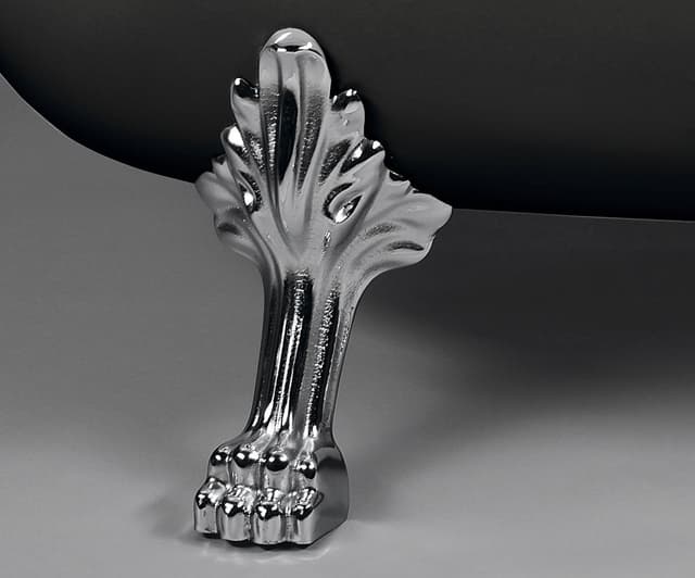 CHARLESTON wanna wolnostojąca 188x80x71cm, chrom, Retro