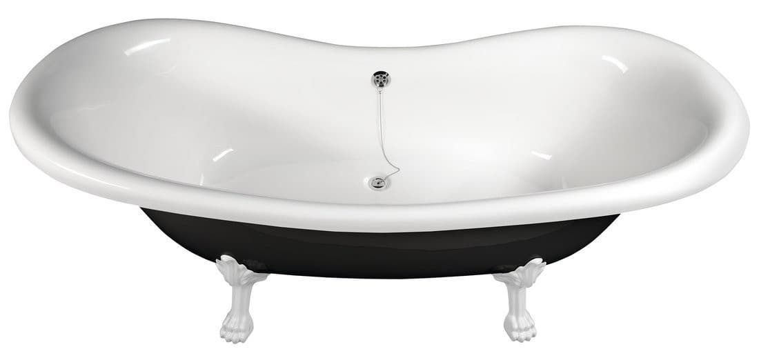 CHARLESTON wanna wolnostojąca 188x80 cm, retro