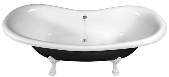 CHARLESTON wanna wolnostojąca 188x80 cm, retro