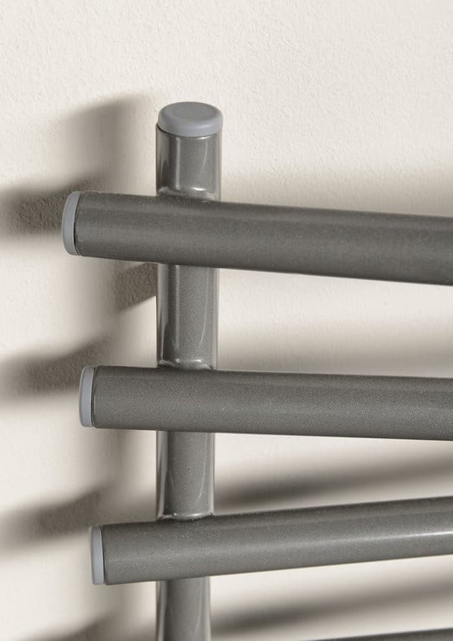 Elektryczna suszarka na ręczniki szary metalik 570x465 mm