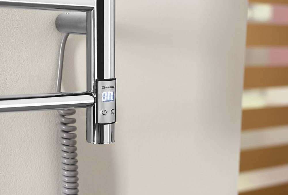 REDONDO elektryczna suszarka na ręczniki, okrągła 500x900 mm