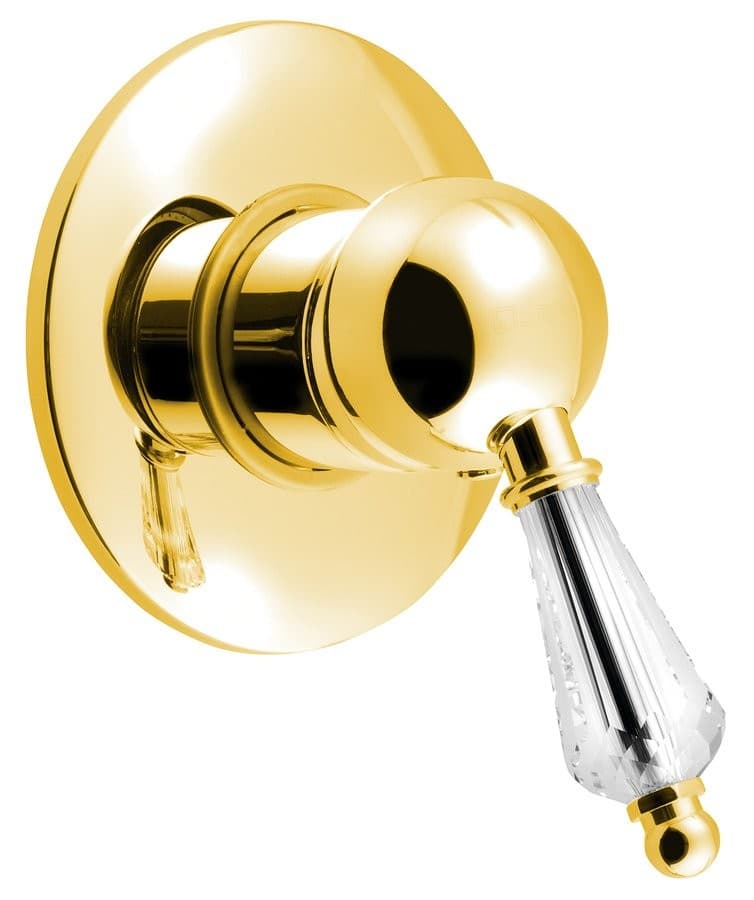 KIRKÉ CRYSTAL prysznicowa bateria podtynkowa z dźwignią kryształową