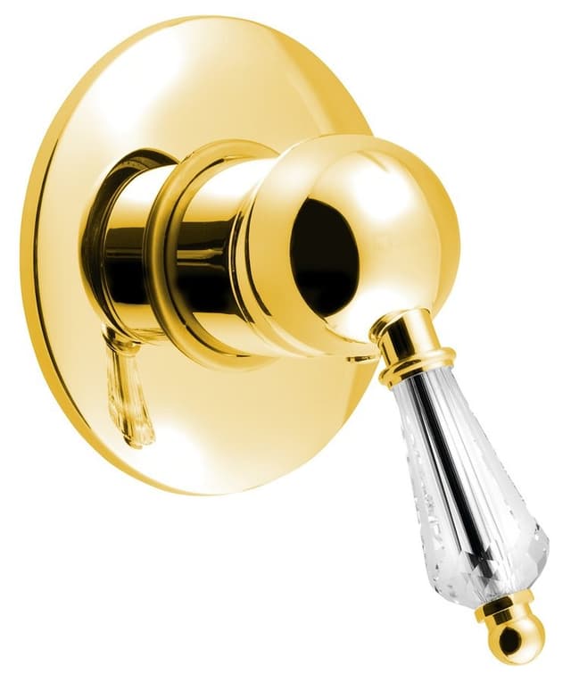 KIRKÉ CRYSTAL prysznicowa bateria podtynkowa z dźwignią kryształową