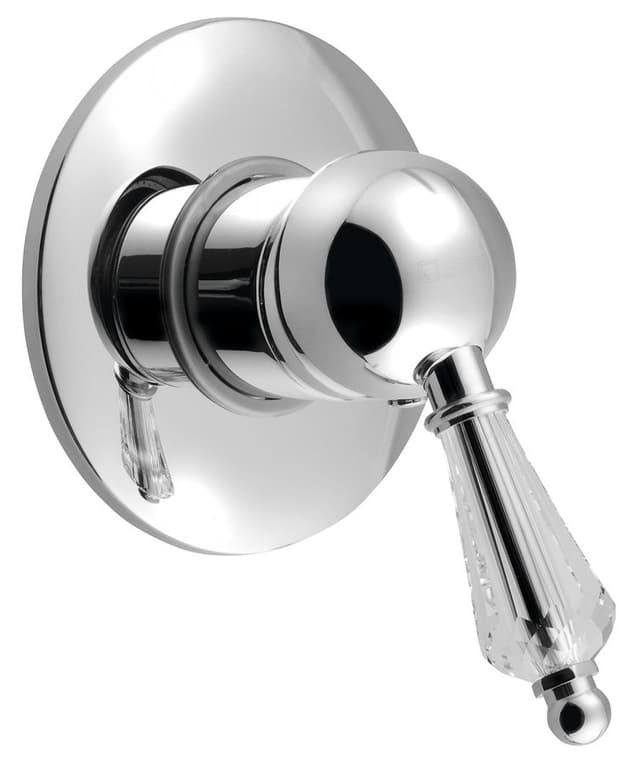 KIRKÉ CRYSTAL prysznicowa bateria podtynkowa z uchwytem kryształowym