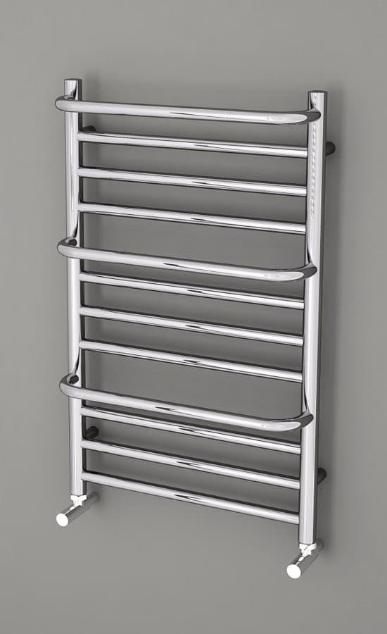 MANISA grzejnik łazienkowy 500x800 z wieszakami, chromowany