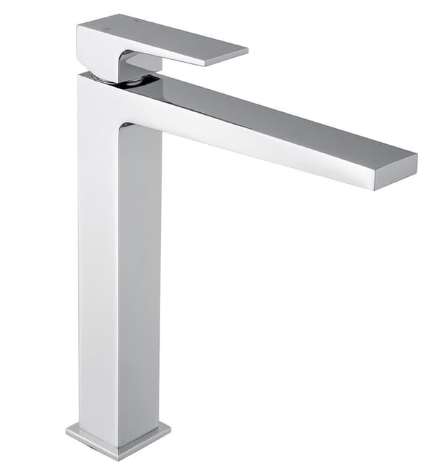 DIMY wysoka bateria umywalkowa z przedłużoną wylewką, chrom