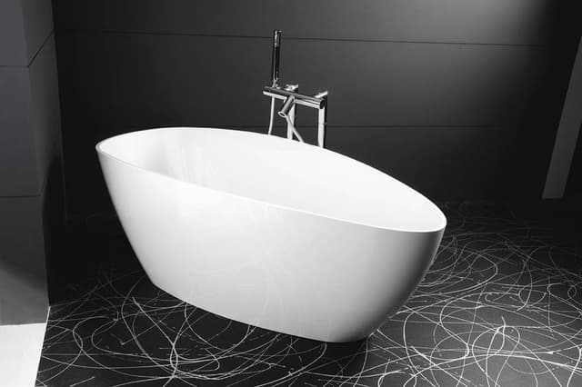 ELIPSIE wanna wolnostojąca, kompozytowa 1700x700mm, biały połysk