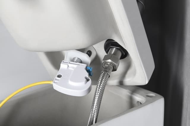 HYGIE kompakt WC z umywalką, dolny odpływ