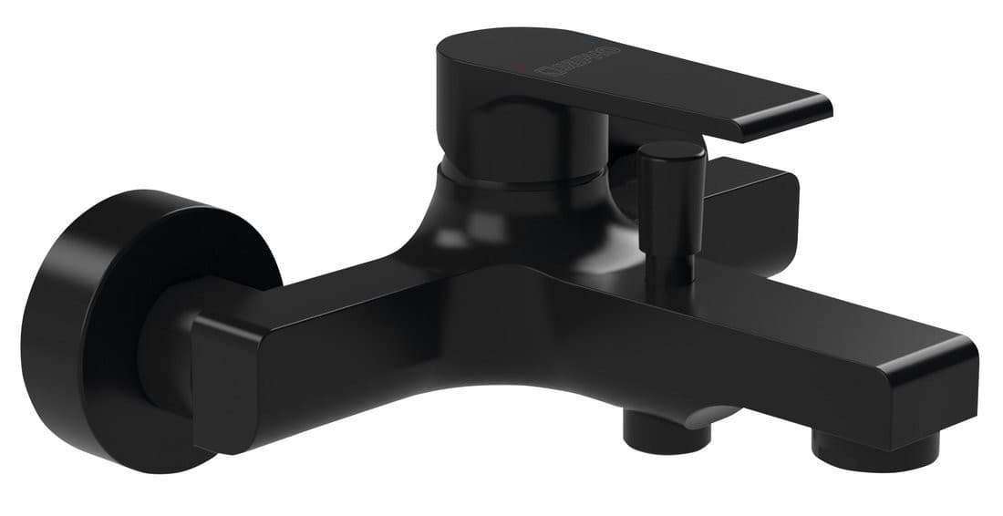 KAI bateria wannowa bez węża, czarny matowy